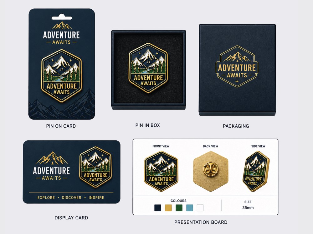 Mockup and presentation artwork sample